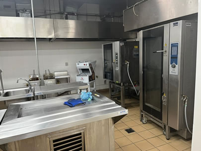 Cozinha Industrial em aço inox