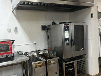 Cozinha Industrial em aço inox