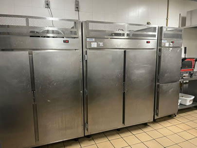 Cozinha Industrial em aço inox